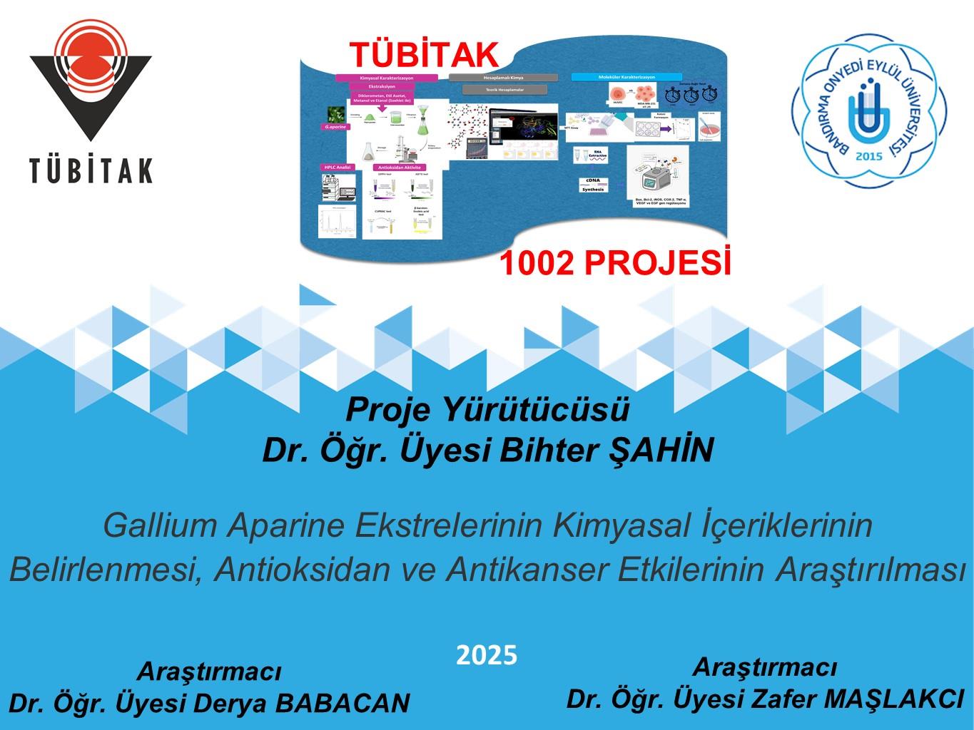 Öğretim Üyelerimizin Projesi TÜBİTAK Tarafından Desteklenmeye Hak Kazandı