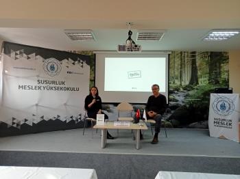 Okulumuzda "Kariyer Yönetimi: Özgeçmiş Hazırlama ve Mülakat Teknikleri" konulu söyleşi düzenlendi. 