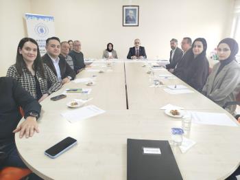 Sayın Rektör Prof.Dr. İsmail BOZ'un katılımlarıyla Akademik Genel Kurul Toplantısı Gerçekleştirildi.